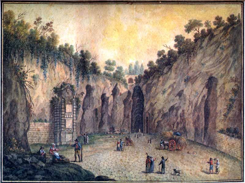 Ingresso della Grotta di Pozzuoli